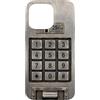 Random Galaxy Custodia per iPhone 15 Pro Max Vintage Payphone Keypad 25 Cent Telefono Retrò Nostalgia