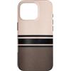The Print Edit Custodia per iPhone 16 Pro Calze velate nere a righe orizzontali lingerie gotica
