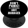 Management & Business T-Shirts & Gifts Responsabile unità PopSockets PopGrip Adesivo