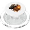 Wilderness Echoes Majestic Cape Buffalo Savana Tramonto Fauna Selvatica PopSockets PopGrip per MagSafe