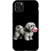 Vintage Shih Tzu Bubblegum Aesthetic Sty Custodia per iPhone 11 Pro Max Gomma da masticare rosa Shih Tzu, simpatica grafica per amanti dei cani