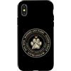 Dog Mom Furry Faith Paw Blessing Custodia per iPhone X/XS Benedetto E Peloso Guidato Grace Cane Mamma