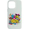 Funny Eighties 80s Costume Party Back to Custodia per iPhone 14 Pro Max Pattino a rotelle Boombox retrò vintage anni '80