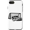 Funny RC Car Gifts for Men and Women Custodia per iPhone SE (2020) / 7/8 RC Auto Calcio Telecomando Racing RC Calcio
