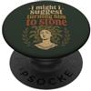 Funny History Adult Joke Humor Mythology Divertente citazione della mitologia di Medusa Mito Greco Umorismo PopSockets PopGrip Adesivo