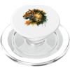 Wild Roar Graphics Grafica Majestic Tiger Jungle Tramonto Wildlife PopSockets PopGrip per MagSafe