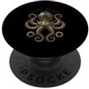 Nautical Vintage for Dad Explorer Humoro Divertente Polpo Immersione Dice Profondo Sarcastico PopSockets PopGrip Adesivo