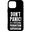 Manufacturing & Factory T-Shirts & Gifts Custodia per iPhone 16 Pro Max Supervisore di produzione