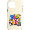 Funny Eighties 80s Costume Party Back to Custodia per iPhone 16 Pro Max Back to 80s Nostalgia Roller Skate Boombox Cassette Tape anni '80