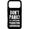 Manufacturing & Factory T-Shirts & Gifts Custodia per iPhone 17 Pro Max Supervisore di produzione