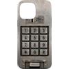 Random Galaxy Custodia per iPhone 13 Pro Max Vintage Payphone Keypad 25 Cent Telefono Retrò Nostalgia