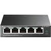 TP-Link TL-SG1005LP switch di rete Non gestito Gigabit Ethernet (10/100/1000) Supporto Power over Ethernet (PoE) Nero