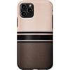 The Print Edit Custodia per iPhone 11 Pro Calze velate nere a righe orizzontali lingerie gotica
