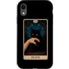 Death Tarot Card Black Cat Witchy Hallow Custodia per iPhone XR Tarocchi Gatto Nero Morte Gatto Strega Gothic Tarocchi Arte