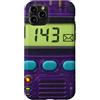 Random Galaxy Custodia per iPhone 11 Pro 143 Love Retro Cercapersone Codice anni '90 Y2K Nostalgia