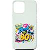 Funny Eighties 80s Costume Party Back to Custodia per iPhone 12 Pro Max Back to 80s Nostalgia Roller Skate Boombox Cassette Tape anni '80