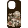 Antique Store Finds Custodia per iPhone 15 Pro Citazione del negozio vintage dell'usato Funny Antique Store