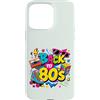 Funny Eighties 80s Costume Party Back to Custodia per iPhone 15 Pro Max Pattino a rotelle Boombox retrò vintage anni '80