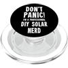 Solar & Off Grid T-Shirts & Gifts Nerd solare fai-da-te PopSockets PopGrip per MagSafe