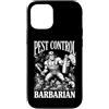 Grandio Design Pest Control Exterminator Custodia per iPhone 12/12 Pro Disinfestazione barbaro divertente roditore insetto insetticida sterminatore
