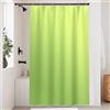 Uiiooazy Tenda da Doccia Antimuffa 120x200cm Verde Salvia Sfumata Moderno | Tenda da Doccia Gradiente Verdi Menta Impermeabile Tessuto in Poliestere Lavabile per Vasca da Bagno con 8 Anelli