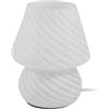 Lindby lampada da tavolo bianco, abat jour | lume da tavolo E14, Moderno, in Vetro per Soggiorno, Sala da pranzo, Camera da letto