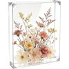 PH PandaHall Scatola Ombra in Acrilico, 40.7x33x7.8cm Custodia Espositiva Trasparente da Montare, Scatola dei Ricordi per Fiori Secchi Lavori Fai Da Te Foto Conchiglie