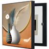 Generic Copertura Contatore Elettrico Decorativa Quadro Elettrico Pittura Decorativa Copertura del Quadro Elettrico A Parete Casa Soggiorno Murale Moderno,09,35 * 45cm