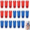 HRMGJH 20 tappi da costruzione da 1/2, tappi sigillati per test di pressione da 1/2, in plastica durevole, rosso e blu, utilizzati per la ristrutturazione dei tubi dell'acqua
