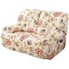 ZEaink Copridivano Relax Reclinabile Elasticizzato 1/2 /3 Posti, Copripoltrona Relax Reclinabile Universale con Tasche, 4/6/8-Pezzi Fodera per Poltrona Lavabile, Coperture per Elettrica Divano ( Color : #2 ,