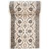 Carpeto Rugs Carpeto Tappeto Passatoia Corridoio 70x250cm Crema Classico Tradizionale | Tappeto Passatoia per Cucina Lavanderia Camera da Letto Beige Morbido Facile da Pulire Pelo Medio Sintetico Venduto al Metro