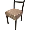 SalGiu Cuscini Sedia Con Fascia Elastica (set da 2) Fantasia Cuori Imbottito Sfoderabili 40x40 (Beige)