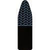 Cecotec Asse da stiro StrongBoard 100 Boracay. Superficie 110 x 33 cm, fodera 100% cotone, alta resistenza al calore, rivestimento ignifugo, fino a 5 kg, altezza 89 cm, design con grande stabilità.