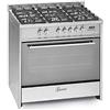 GURARI GCH E 911 X, Centro di cottura elettrico a gas 90 cm/Range Coocker / 121L / 8 funzioni/aria calda/griglia/5 bruciatori di alta qualità/ 4 kw WOK/Gas naturale/Gas propano