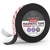 The Magnet Shop TMS Nastro magnetico per artigianato (extra forte, 30 mm di larghezza, 3,0 mm di spessore, 1 metro)