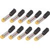 PATIKIL 5 Coppie Carbonio Spazzola Spazzola di Carbone di Ricambio 9x5x4mm | Carboncini, per Elettrico Motore, Alimentazione Utensile Sostituzione Riparazione Parte, Motore Elettrico