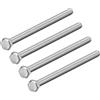 PATIKIL 4pz M8x150mm Esagonale Bulloni Acciaio Esagono Vite Bulloni