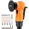 AMTOVL Strumento per Smussatura Pneumatica Mini Macchina Pneumatica per Smussatura 30000 giri/min, Macchina per Smussature d'Aria a 45 gradi con Presa d'Aria da 1/4 di Pollice per Metallo Legno
