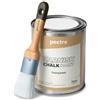 PECTRO Finitura Protettiva Trasparente per Chalk Paint + Pennello