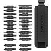 Galvanox Set di Inserti Doppia Punta per Multitool Leatherman - Kit Cacciavite Flat-Bit con Portainserti (21 Pezzi + 4 Inserti Bonus)