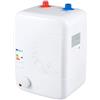 ChiicCluttr Scaldacqua 8L, scaldabagno sottolavello, scaldabagno da parete 1500 W, termostato 30-65 °C, isolante, IPX4, inox 316L, cucina, bagno, studio, 23 x 24 x 35 cm