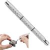 Generisch Mini cacciavite 4 in 1 per occhiali e orologi - Cacciavite ergonomico di precisione | Set di attrezzi di riparazione temprato, meccanica di precisione, esagonale