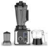 Gbiayor Frullatore a bicchiere con caraffa da 4 l, frullatore professionale 3 in 1 con 10 velocità variabili, 8 lame in acciaio inox, potenza massima 1000 W, 20.000 giri/min, per frullati e frullati