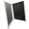 XLWLLNJ Espositore per Maglie con Cornice, Pratica Cornice in Legno per Magliette, Organizer per Maglie Sportive Da Calcio, Bianco, 13 pollici x 13 pollici