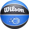 Wilson Pallone da Basket NBA Team Tribute, Orlando Magic, Copertura Indoor/Outdoor, Blu, Misura 7