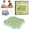 EliphonTowne Flip Memory Chess - Memoria, Scacchi, Memory Game Flip, 52 fori, gioco di scacchi Chess Board gioco di scacchi, gioco da tavolo 2-4 giocatori, gioco da tavolo per bambini e adulti