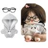 YHYQiFei Set di vestiti per bambola di peluche da 20 cm - 20 cm di vestiti per bambola di cotone adorabili in molti stili, vestiti per bambola di peluche morbidi (O)