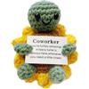 Generisch Tartaruga , animale all'uncinetto in cotone fatto a mano | Grande articolo dolce in peluche (20 G), articolo ispiratore, decorazione emotiva di amici, infermieri U