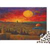 X9E3L7M6N Gerusalemme in Soleset Puzzle 1000 Pezzi Adulti Puzzle Premium Giochi Rilassamento E Intelligence Facile Da Regalo Per Amore E Amico Decorazione Famiglia 1000pcs (38x26cm)