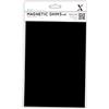 Xcut docrafts - Stencil Magnetico con Retro Adesivo, Formato A5, 4 Pezzi, Colore: Nero (fustellatura), Progettato nel Regno Unito